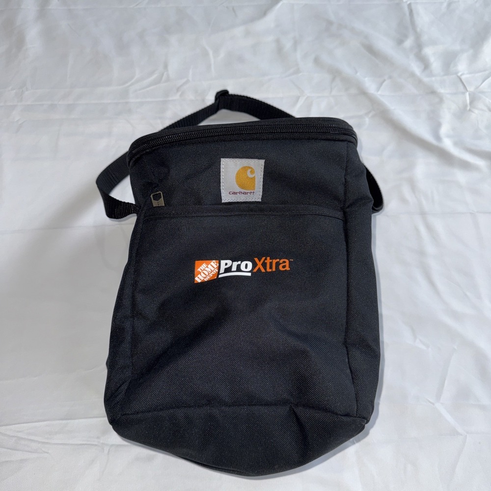 Carhartt Lunch Bag Fully Insulated Two Compartment Lunch Cooler Black